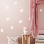 Pastelowe Love Muurstickers - Daisies VIII - pink