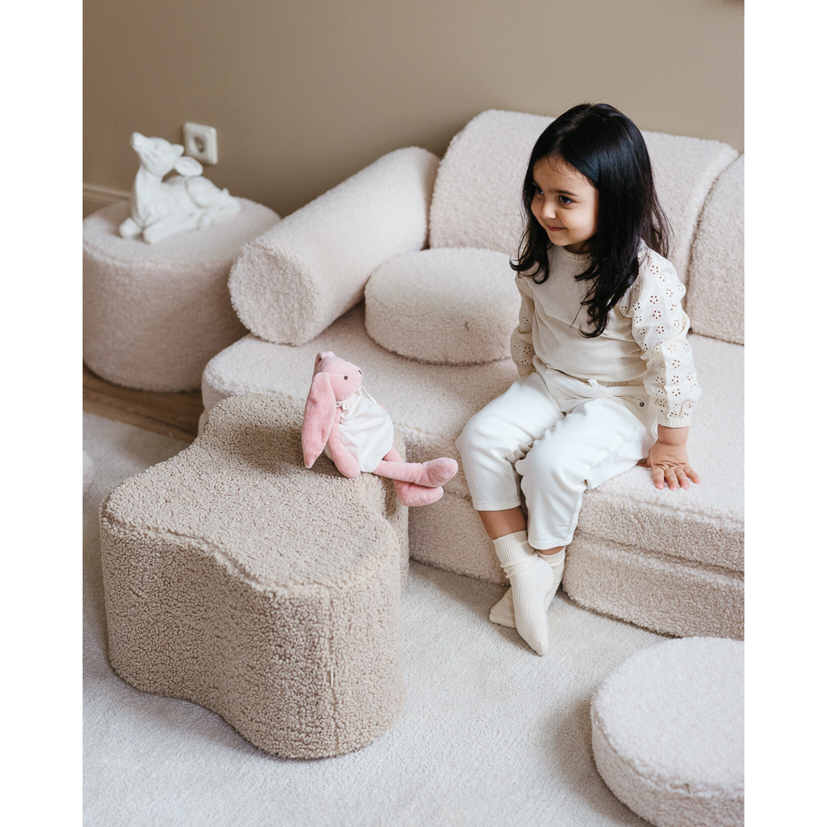 Wigiwama Wigiwama Settee Cream White