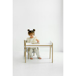 BabyWood Houten Speeltafel + stoel maat S/M - White