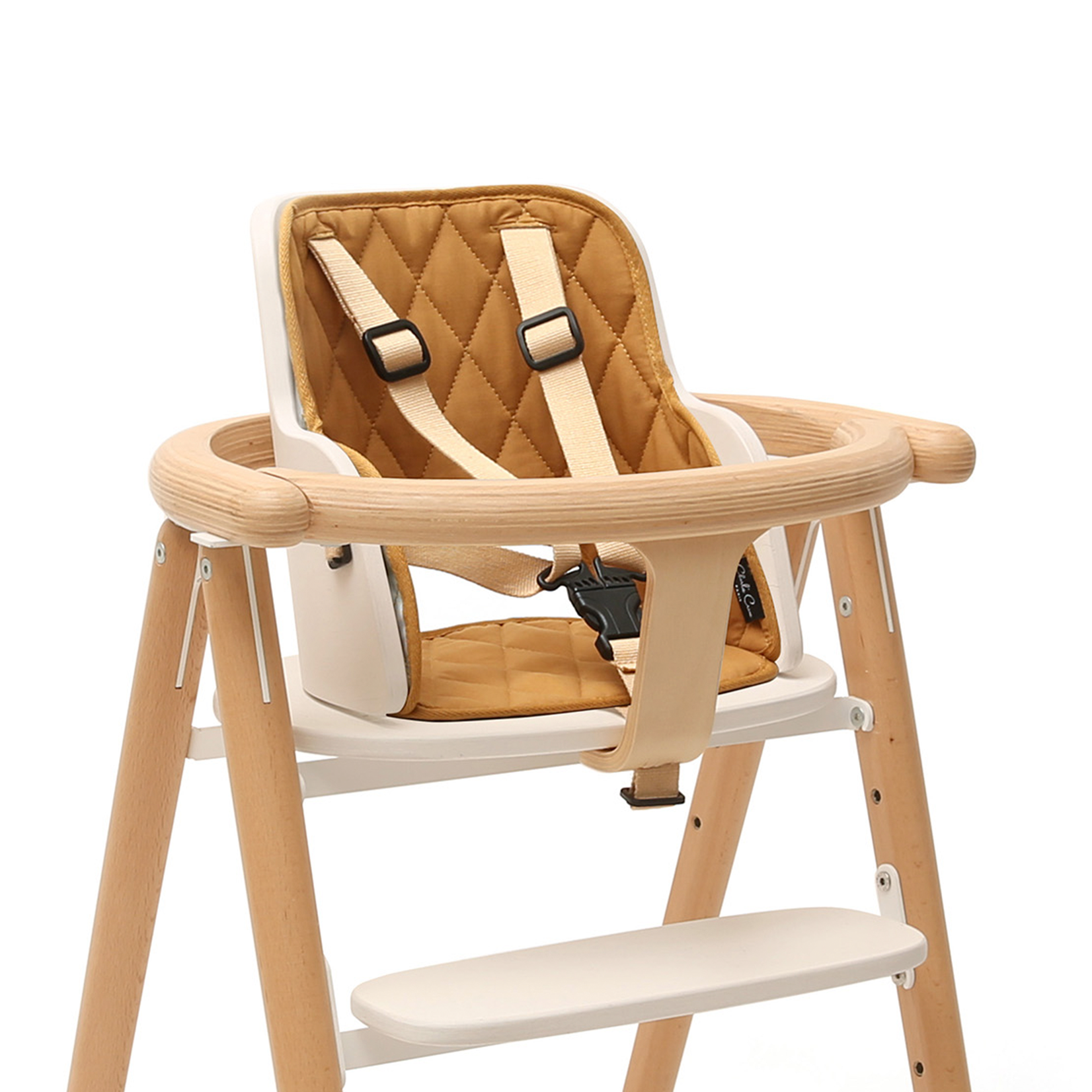 Charlie Crane Hoge Eetstoel - TOBO - Charlie Cane - Wit