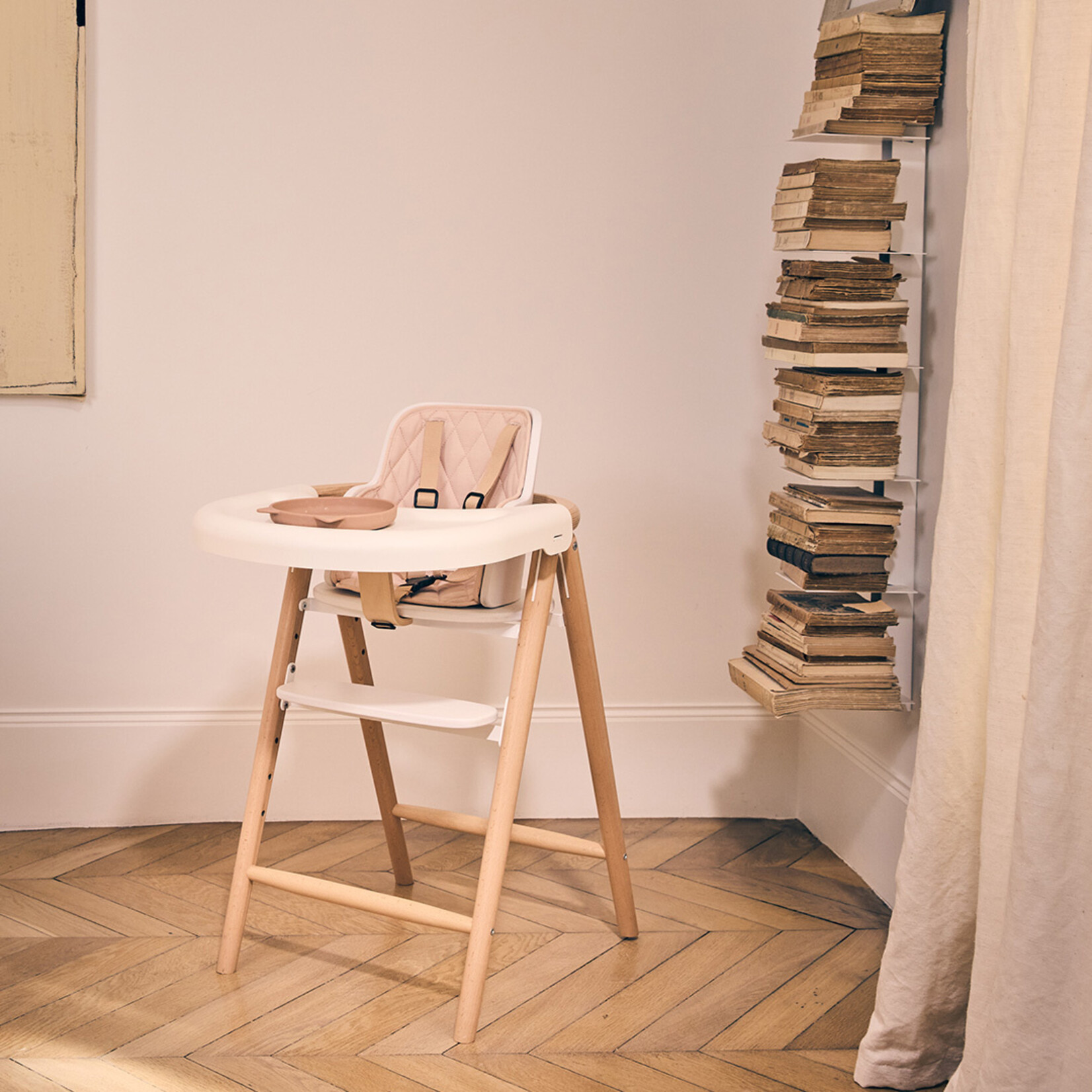 Charlie Crane Babyset voor TOBO eetstoel -Wit