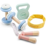 Woet Houten Fitness speelset - 5 delen