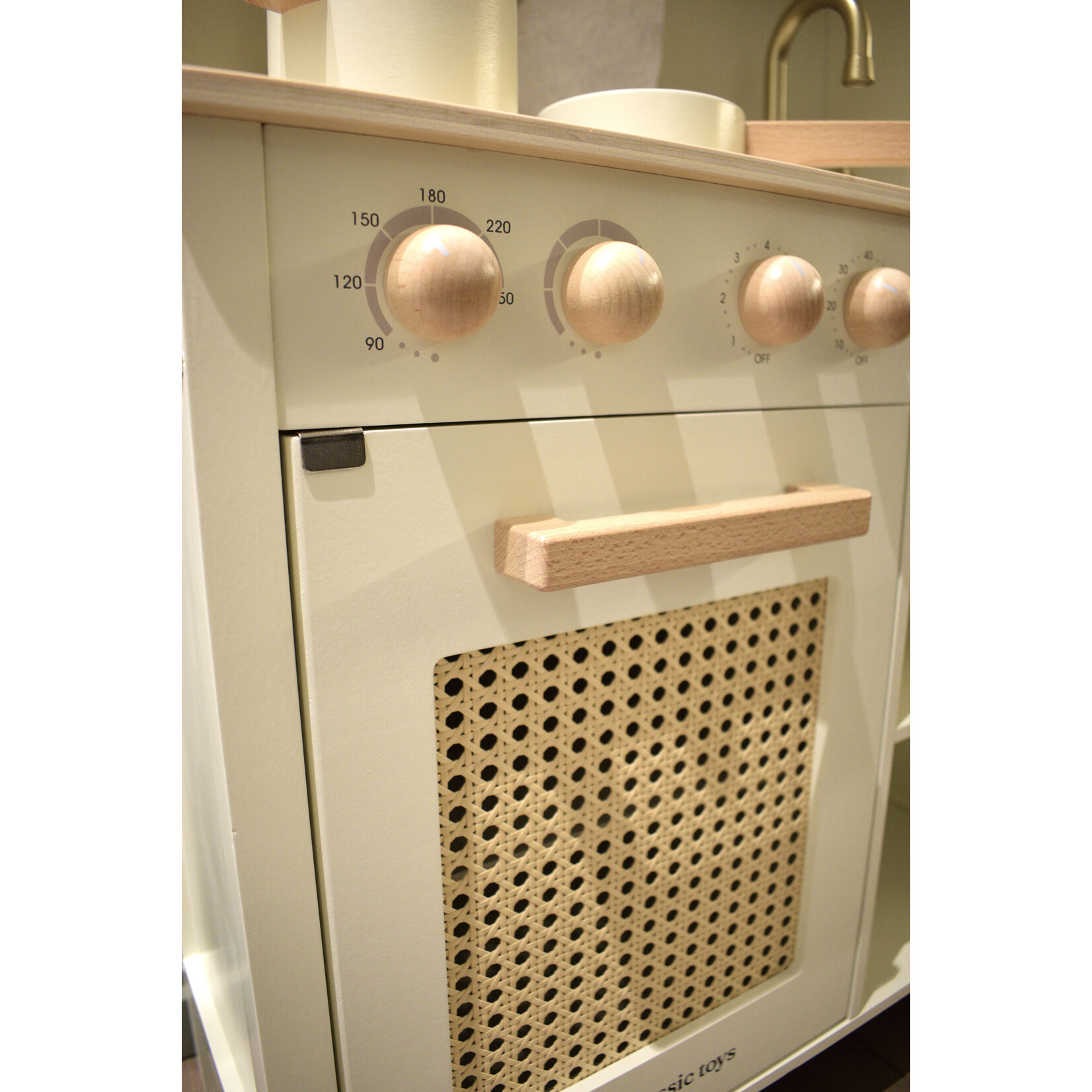 Woet Speelkeuken Rotan - met accessoires