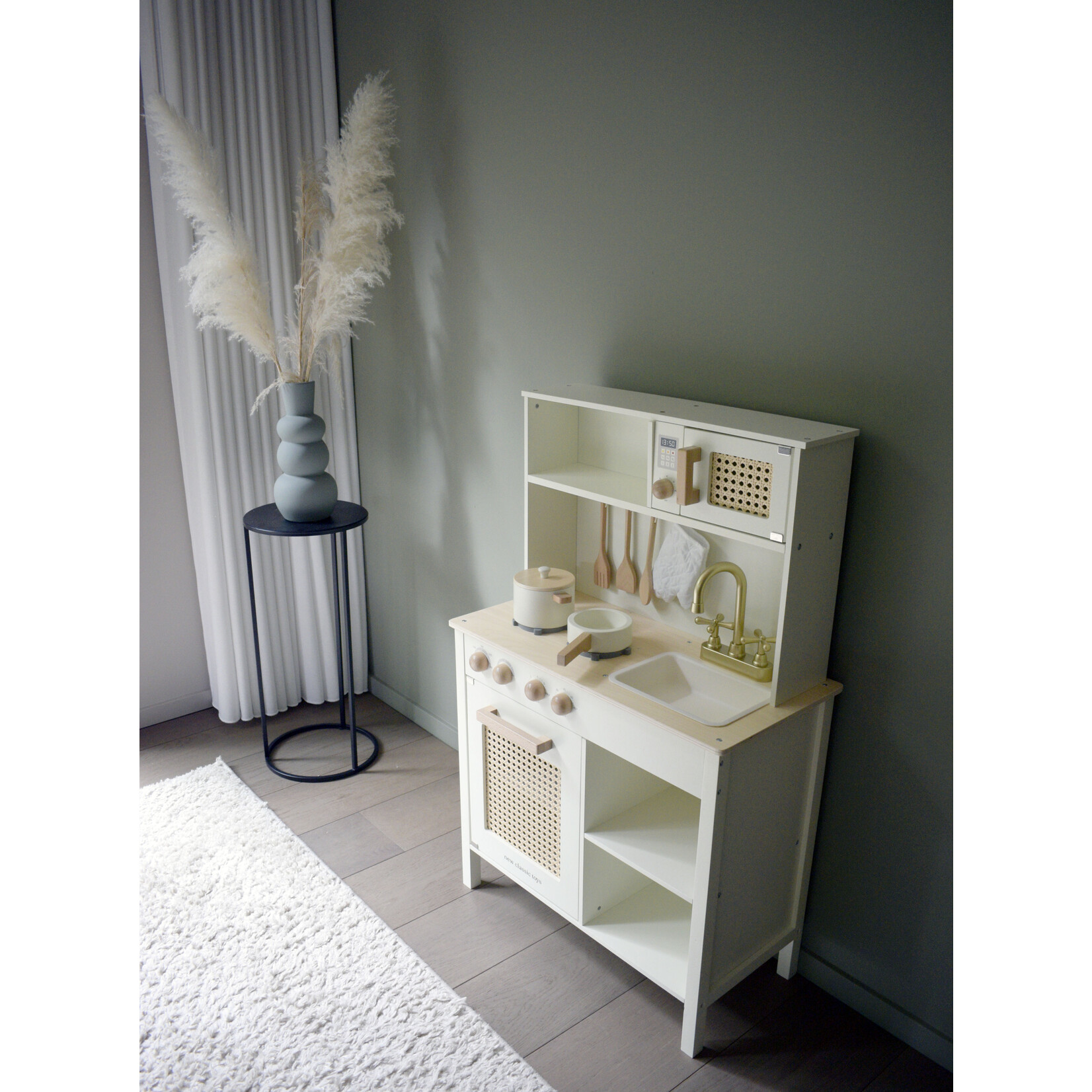 Woet Speelkeuken Rotan - met accessoires