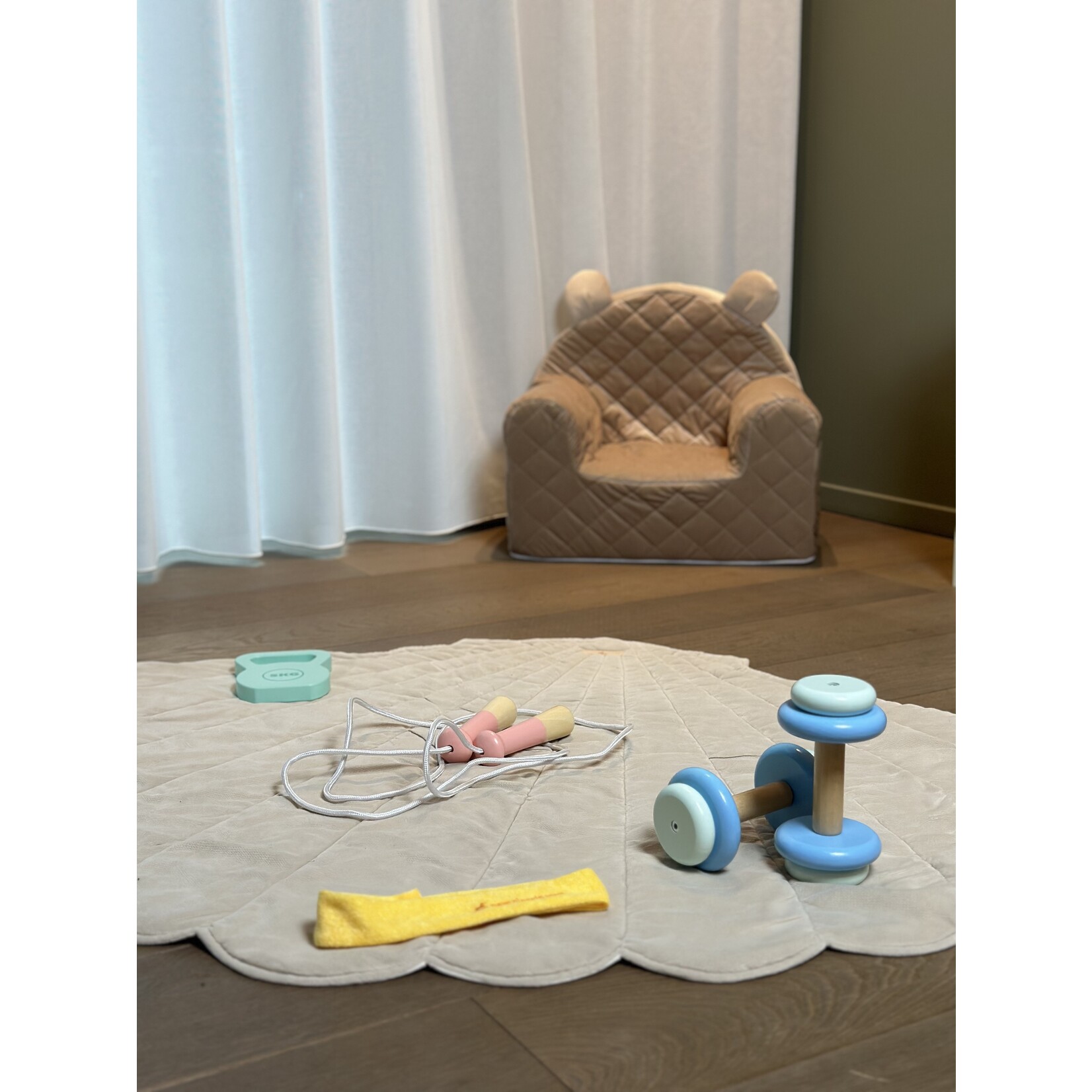 Woet Houten Fitness speelset - 5 delen