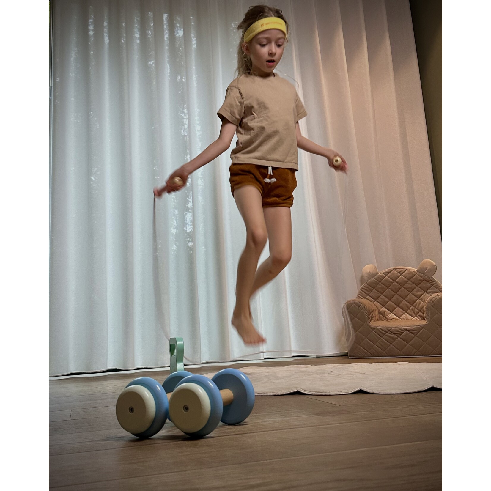 Woet Houten Fitness speelset - 5 delen