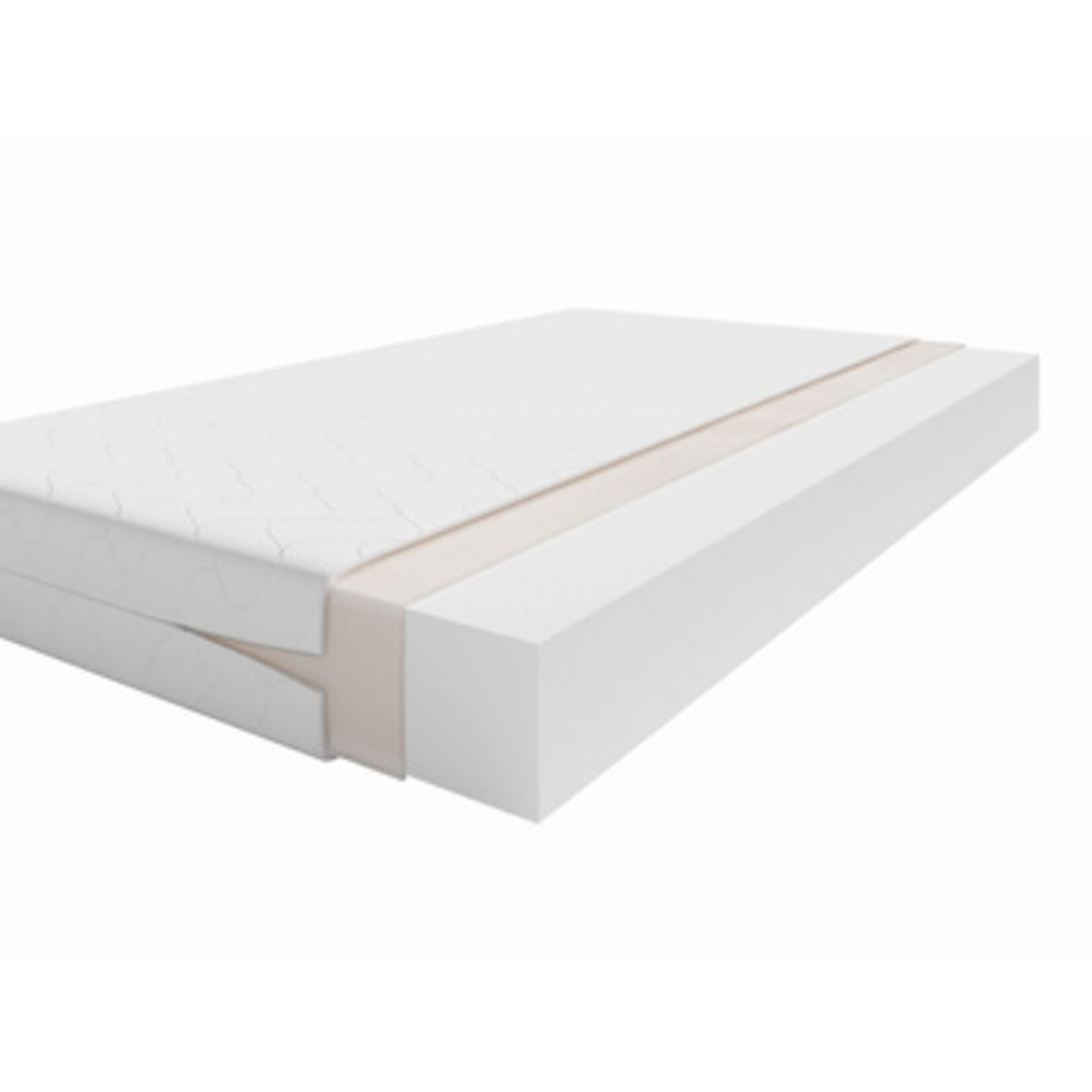 Luletto Houten Bedhuis Bianco - wit 190x90cm met slaaplade