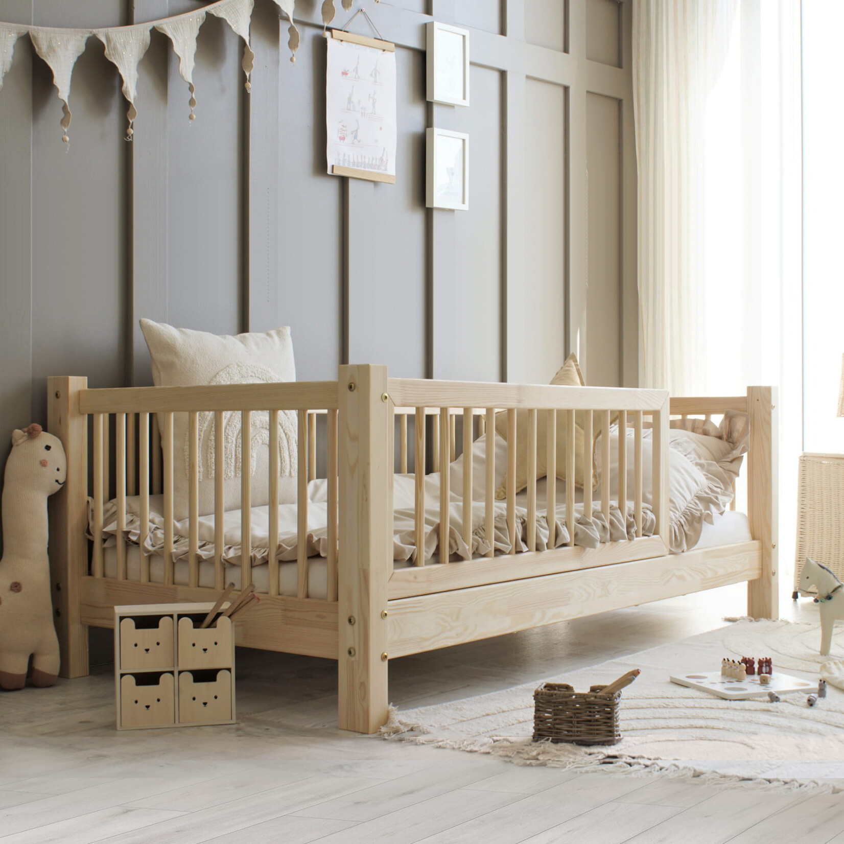 Luletto Houten bed Basic Alto- cofiguratie