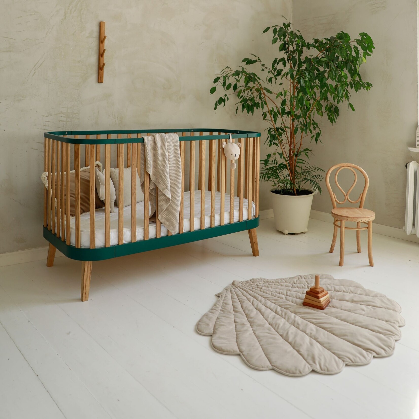 Luletto Bambi Mundo Babybed / sofa  - Emerald