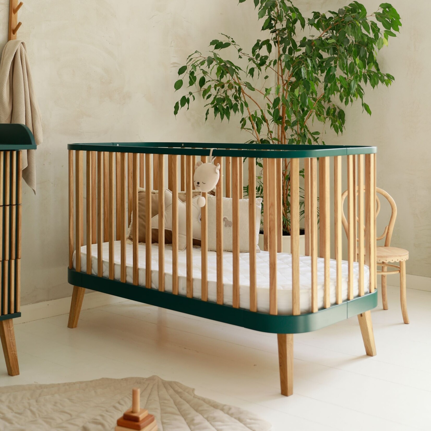Luletto Bambi Mundo Babybed / sofa  - Emerald
