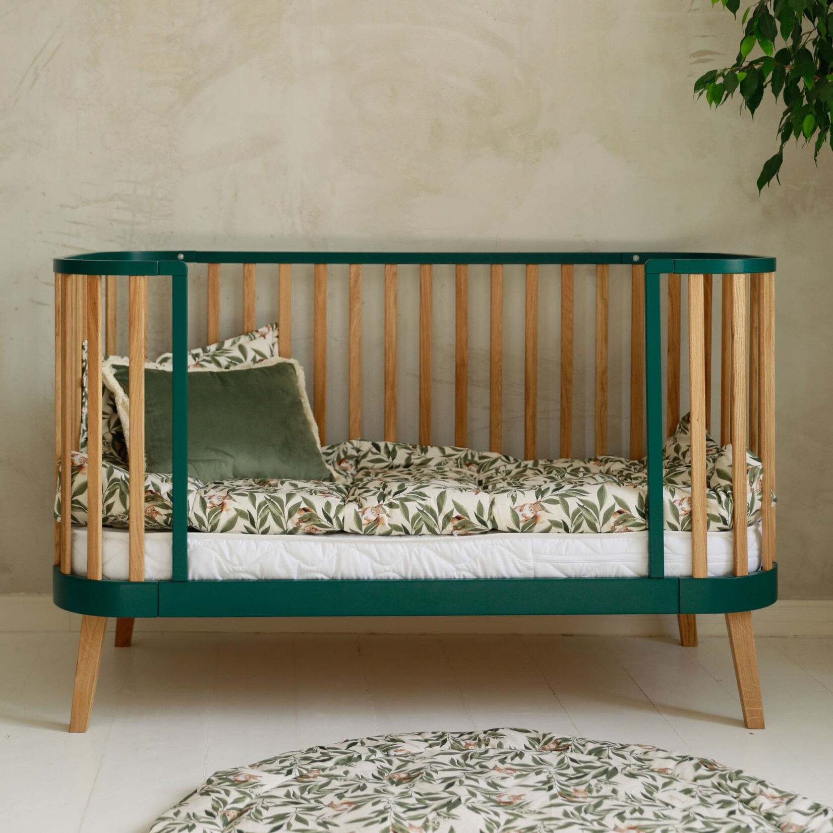 Luletto Bambi Mundo Babybed / sofa  - Emerald