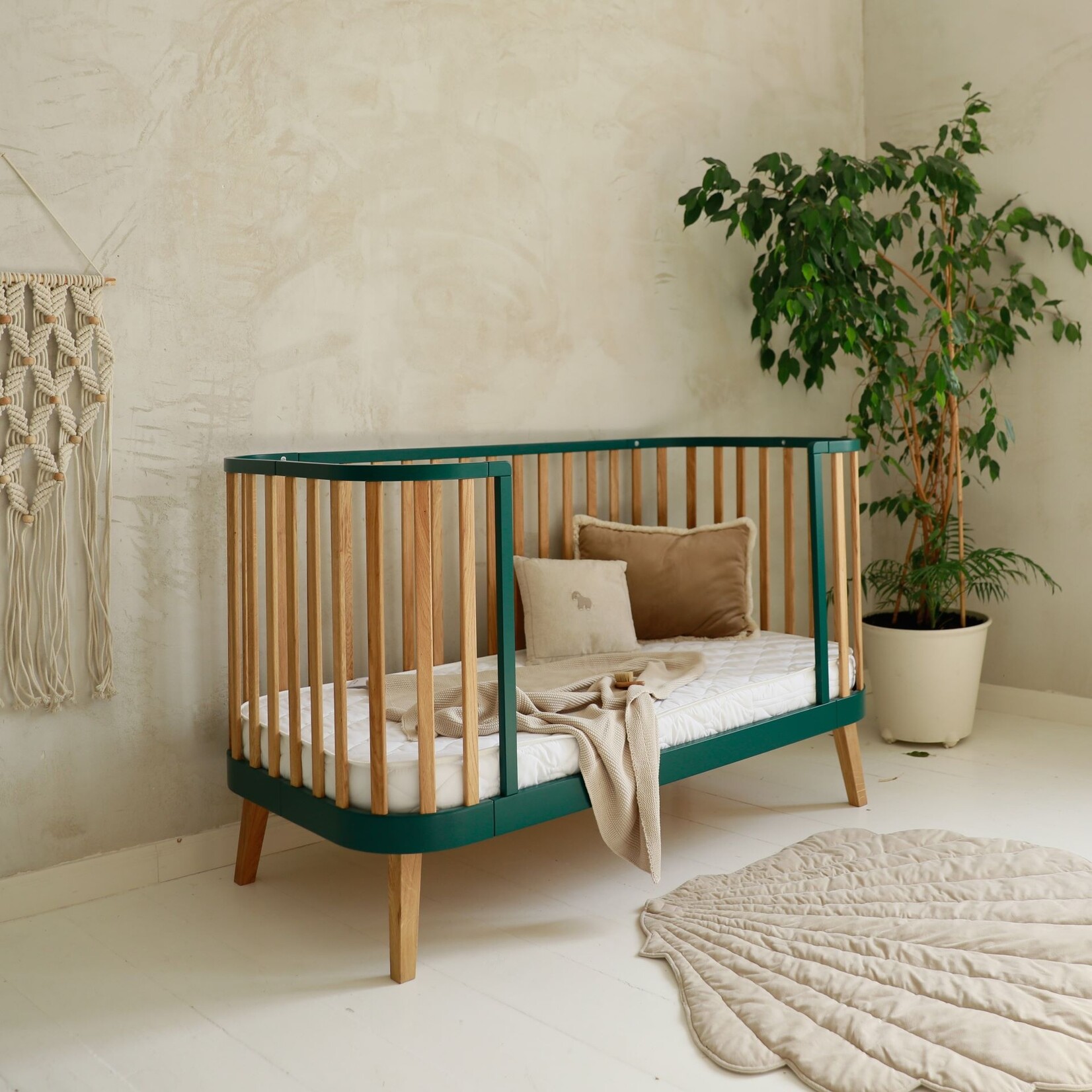 Luletto Bambi Mundo Babybed / sofa  - Emerald