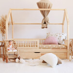 Luletto Houten Bedhuis met lade Pioli PLUS