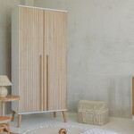 Luletto Kledingkast Bambi Mundo - Wit