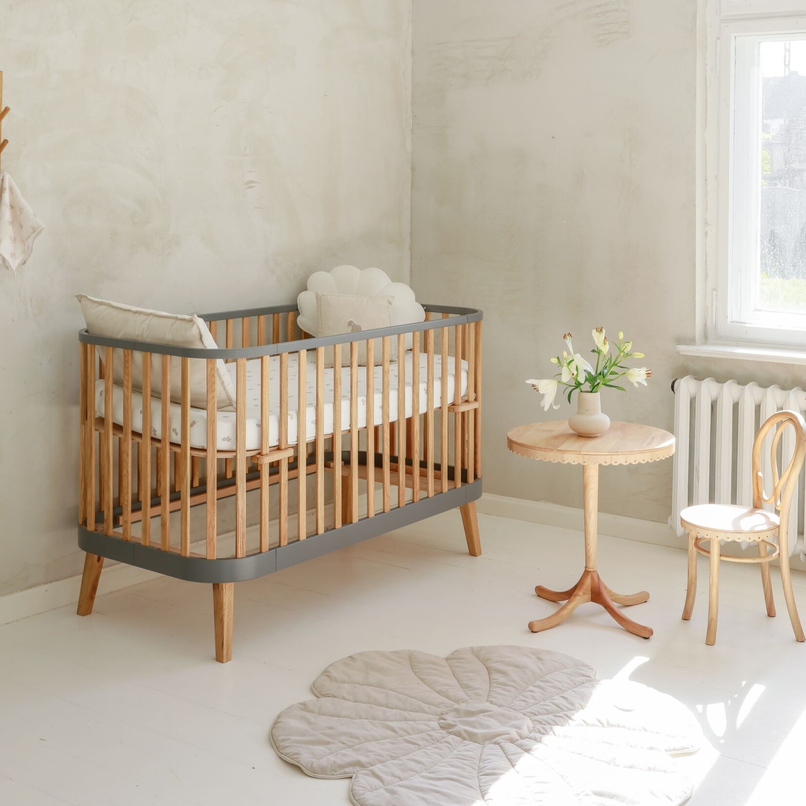 Luletto Set Babykamer Bambi Mundo - Grijs