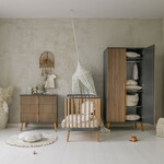 Luletto Set Babykamer Bambi Mundo - Grijs