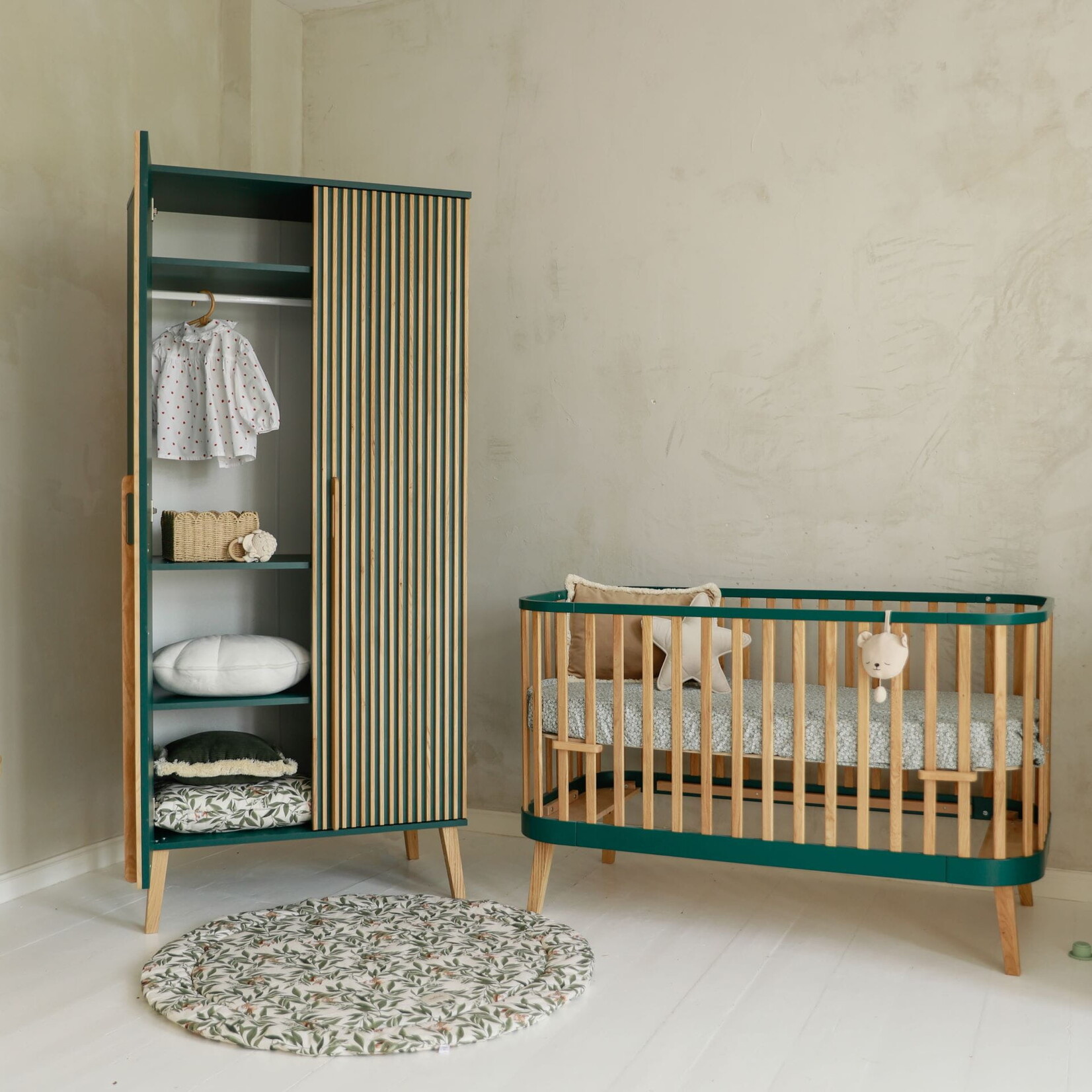 Luletto Bambi Mundo Babybed / sofa  - Emerald
