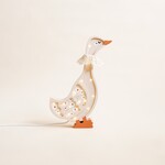 RoomGAGA Houten lamp - Gans - Wit