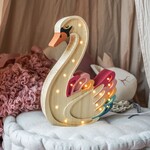 RoomGAGA Houten lamp - Zwaan Rainbow