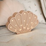 RoomGAGA Houten lamp - Zeeschelp - Beige