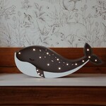 RoomGAGA Houten lamp - Walvis - Navy