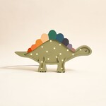 RoomGAGA Houten lamp - Dino Stegosaurus - Groen