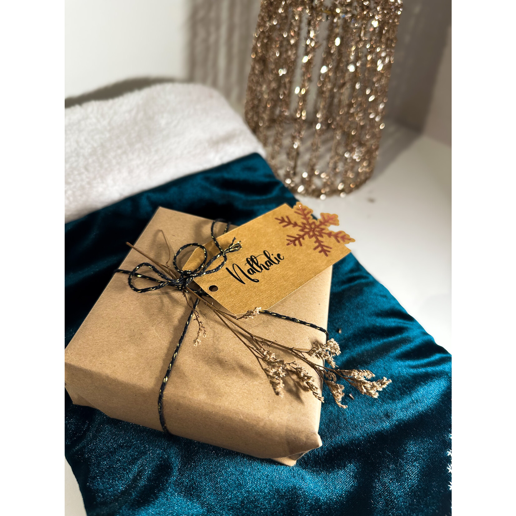 Artify Studio 9 Kraft cadeaulabels  - gepersonaliseerd