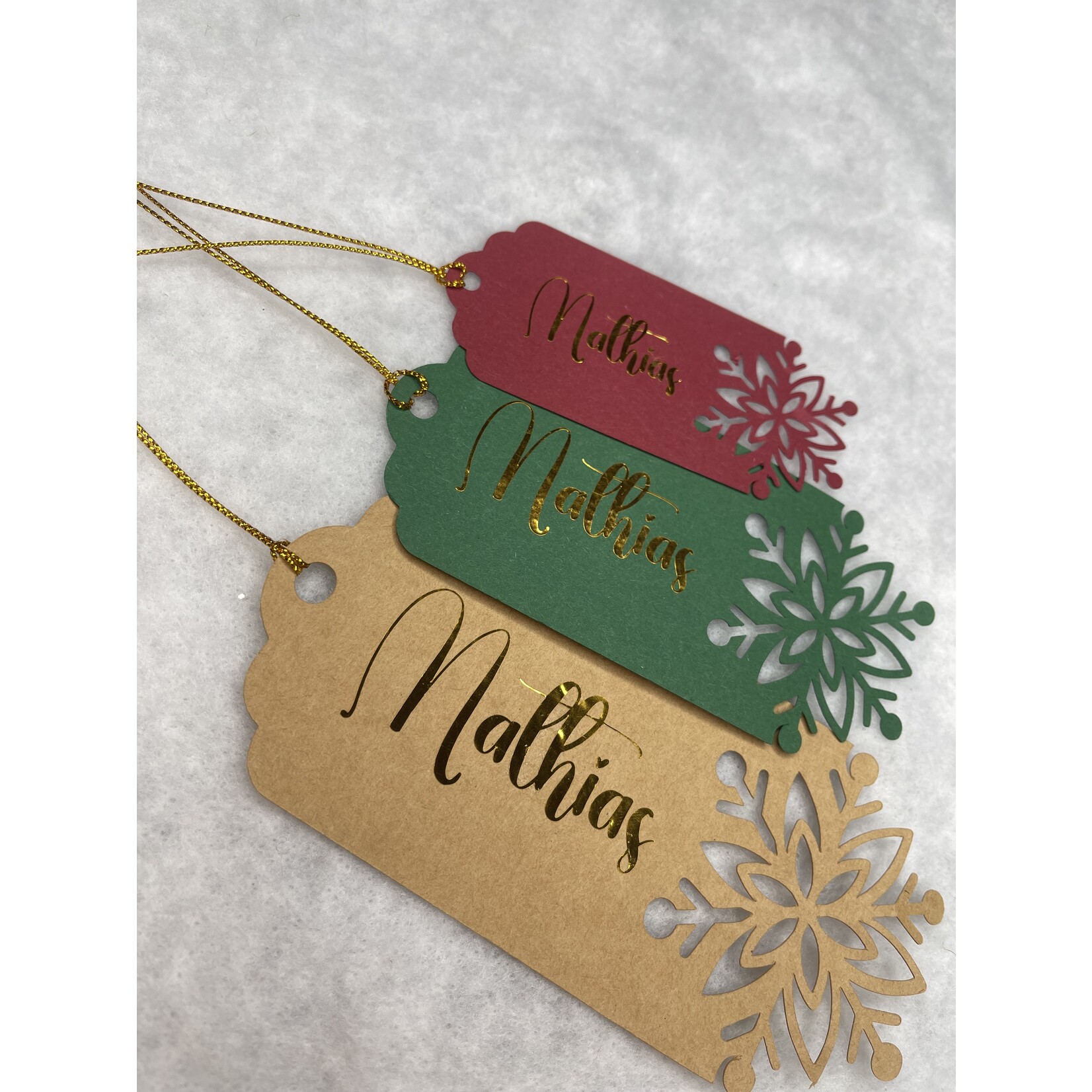 Artify Studio 9 Kraft cadeaulabels  - gepersonaliseerd