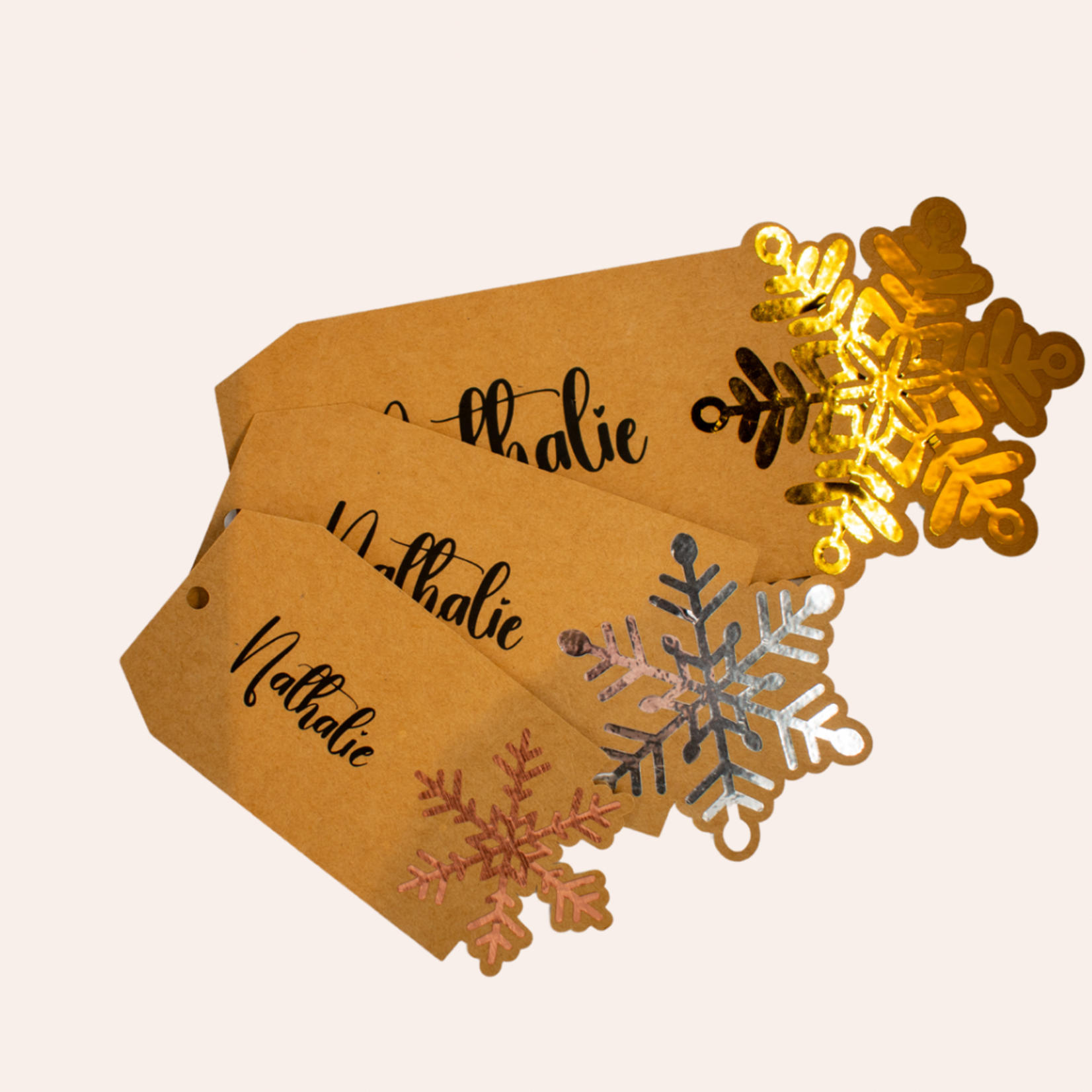 Artify Studio 9 Kraft cadeaulabels  - gepersonaliseerd