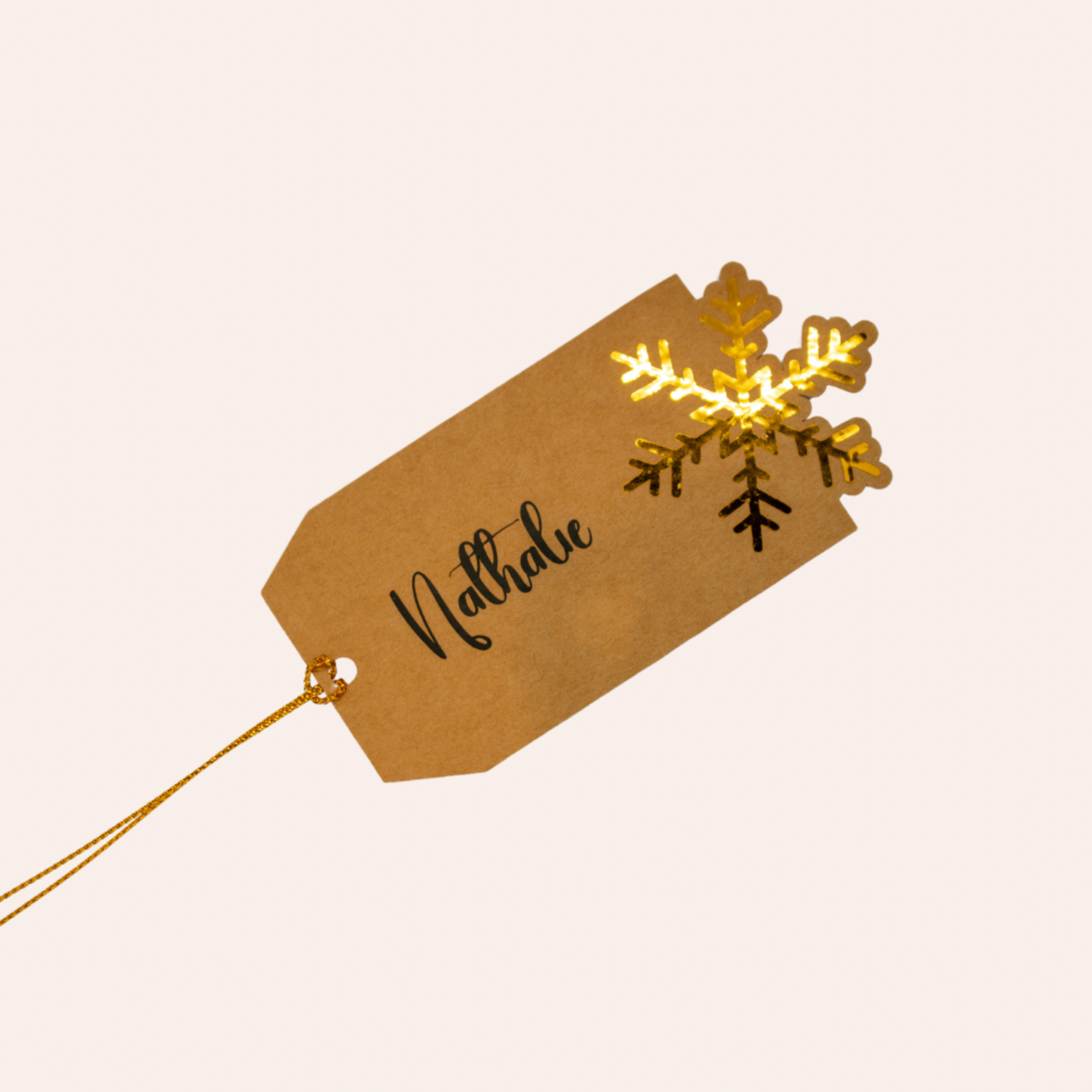 Artify Studio 9 Kraft cadeaulabels  - gepersonaliseerd