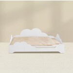 Mlumo Kinderbed Wolk - wit 90x200 cm