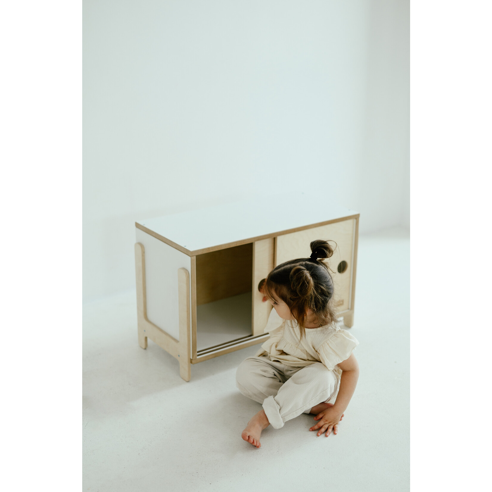 BabyWood Modulaire Montessori kast met deuren