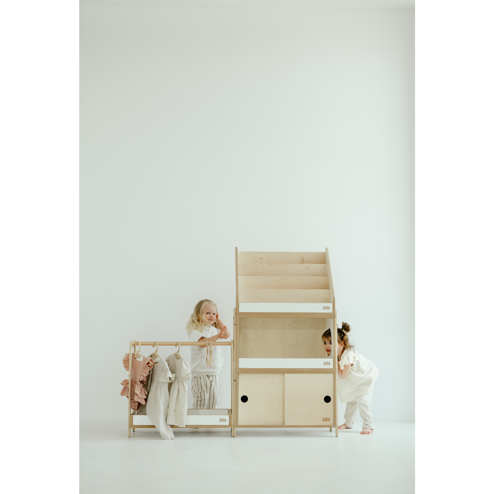 BabyWood Modulaire Montessori kast - modulaire set