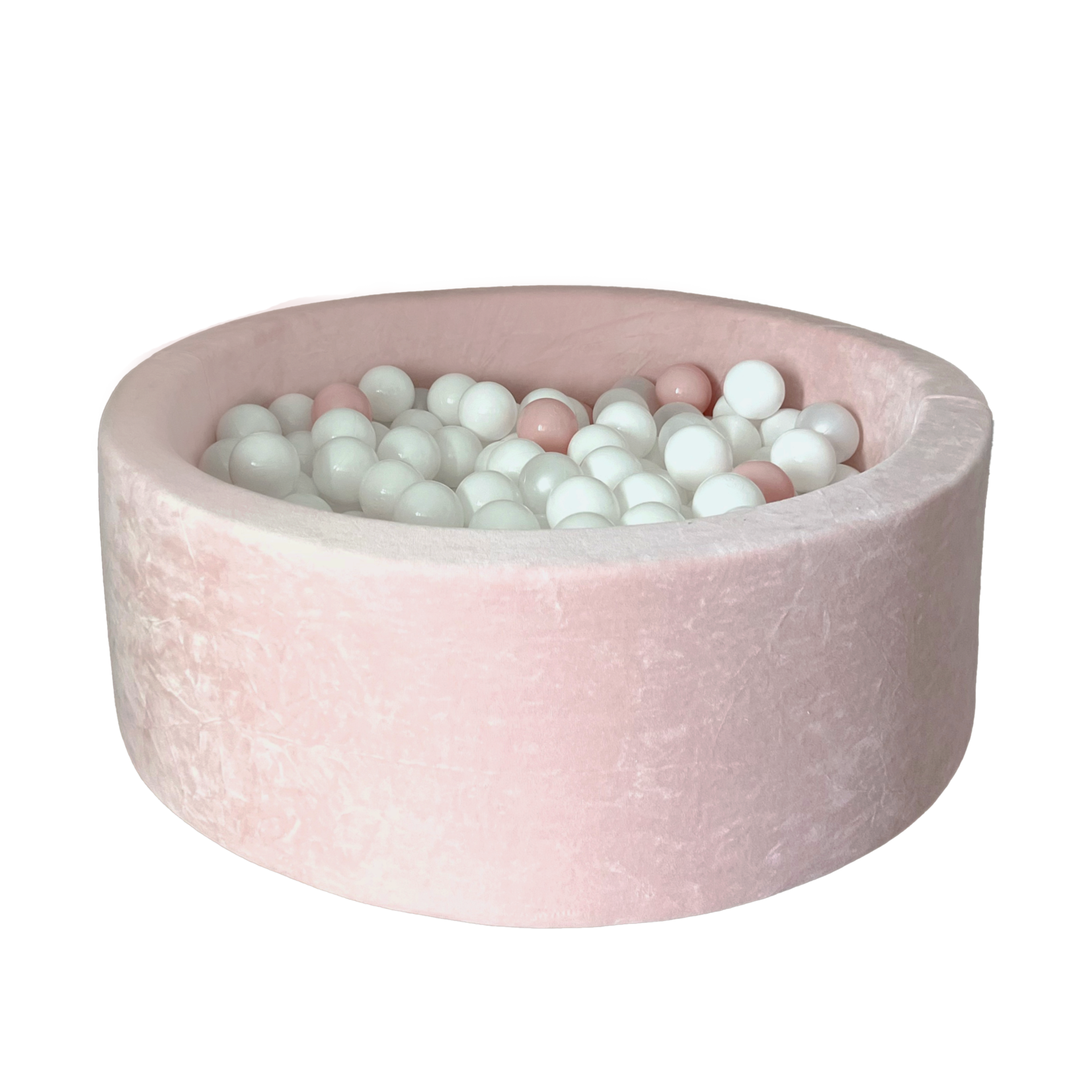moje. Ballenbad - Soft Velvet - 90x30cm - Light Pink