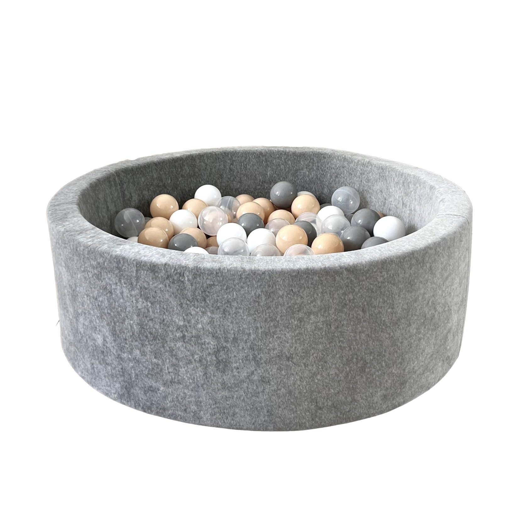 moje. Ballenbad - Soft Velvet - 90x30cm - Grey (melange)