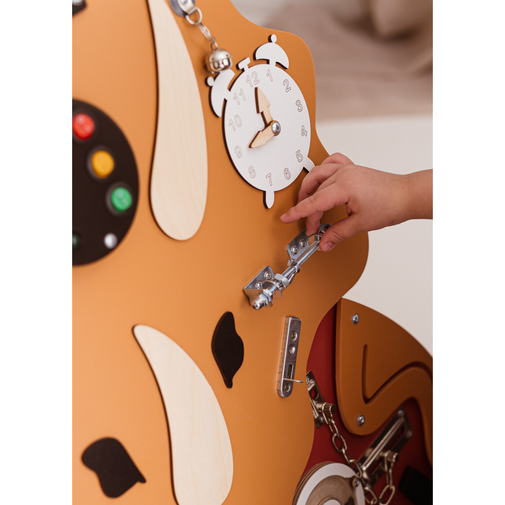 FOXY family Sensorisch Bord - Dino