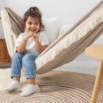 moje. Luxe Hangmat - Velvet - Beige Dream