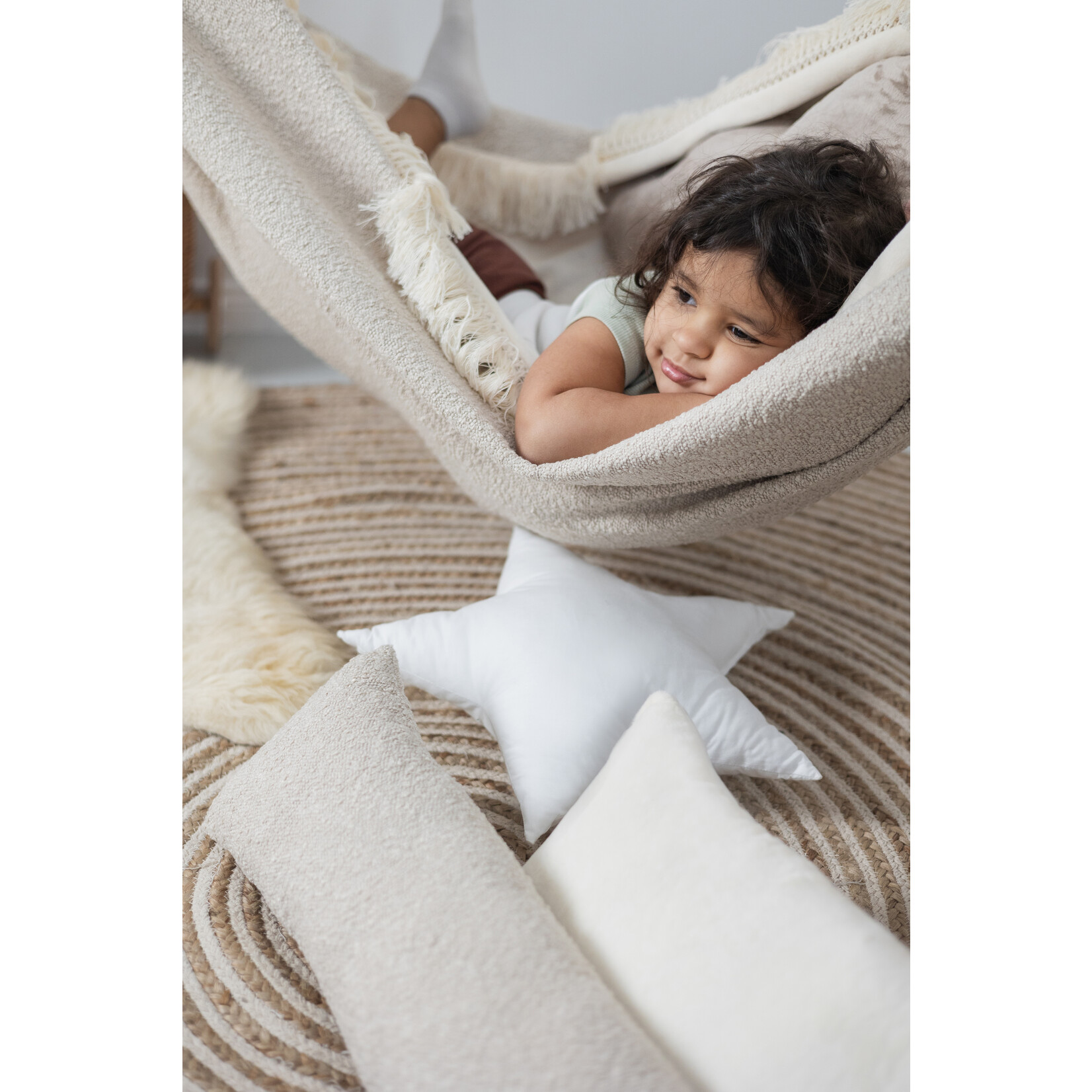 Mymomy Luxe Hangmat - Ecru- Clouds