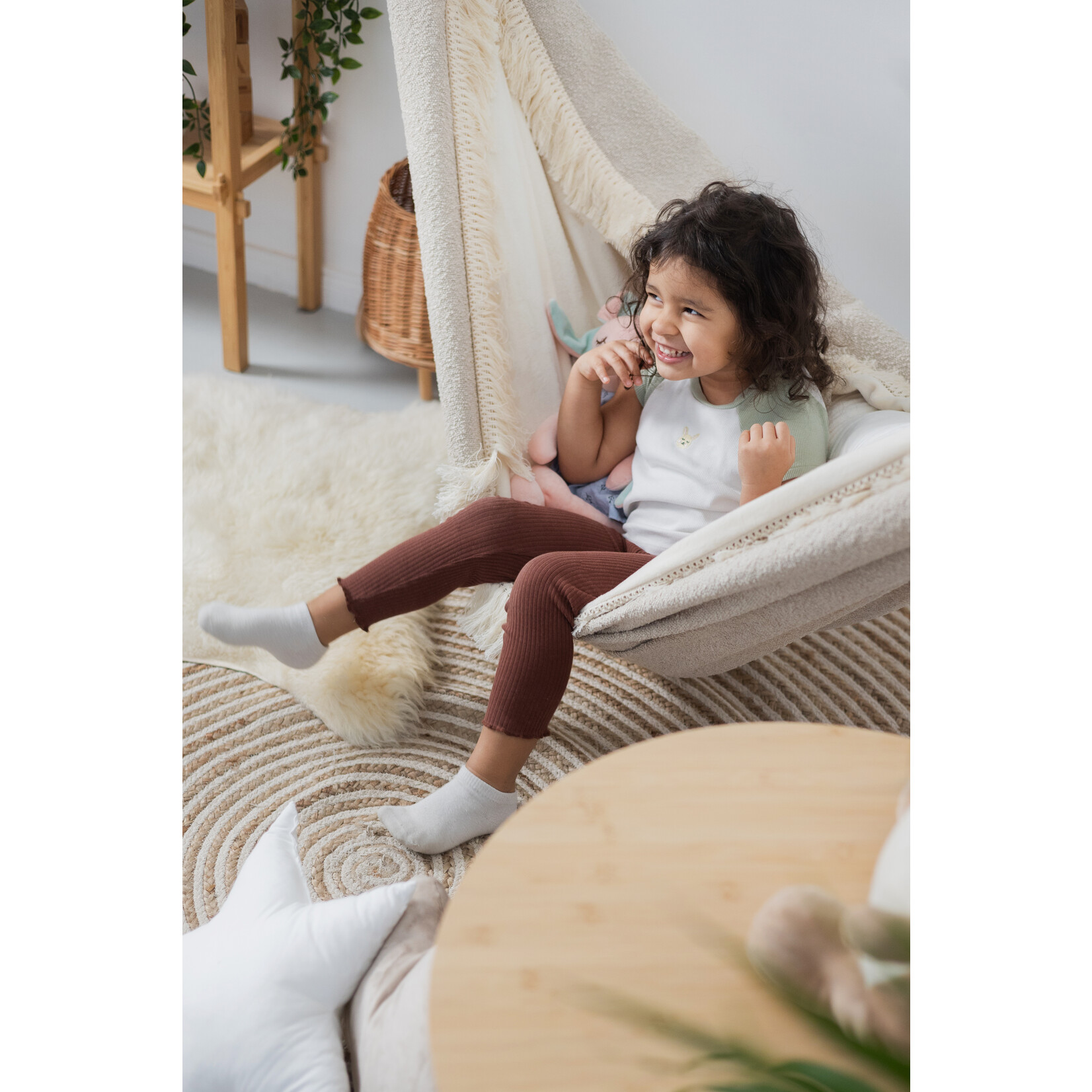 Mymomy Luxe Hangmat - Ecru- Clouds
