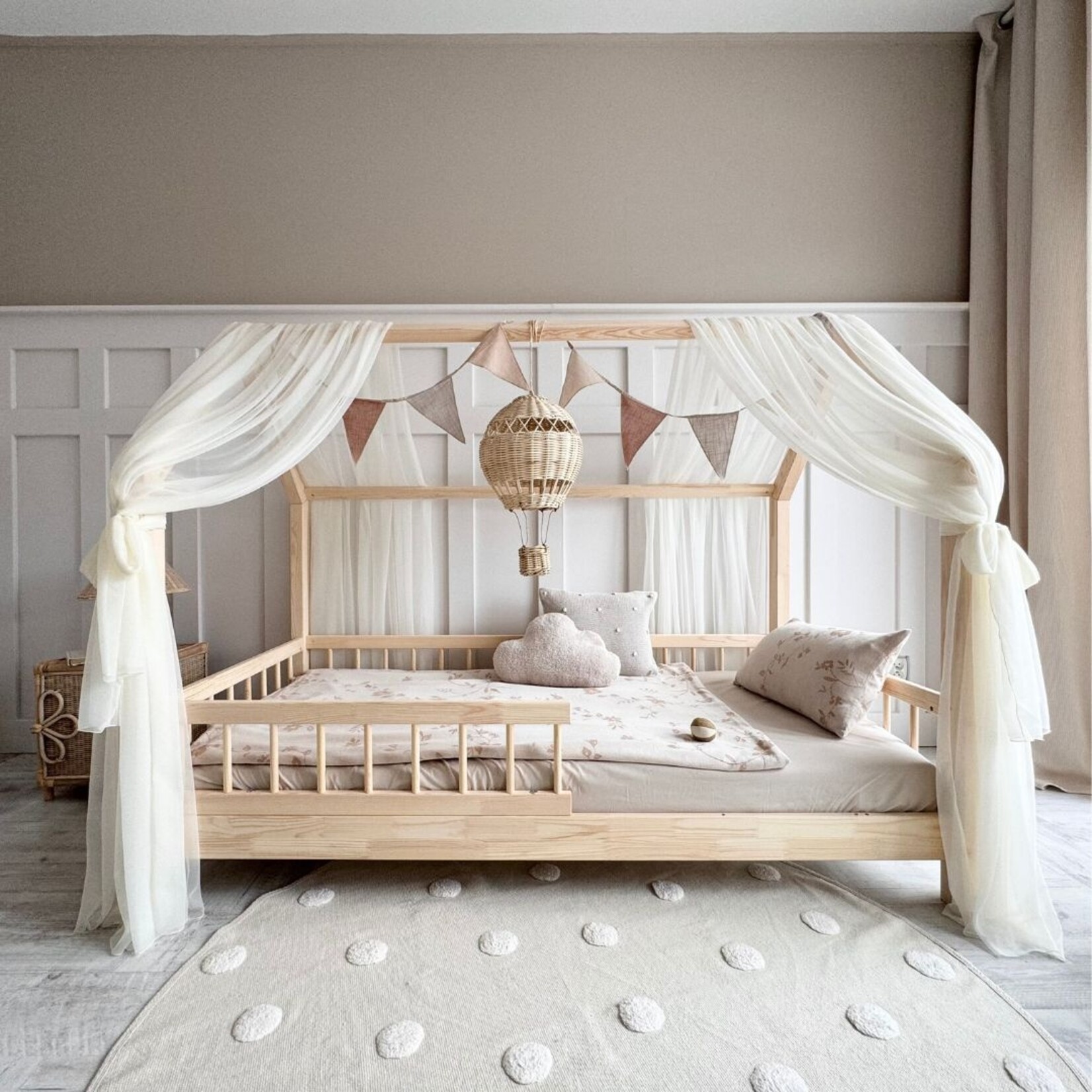 Luletto Tule Klamboe voor bedhuis  Type A - 1 stuk