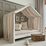 Luletto Mousseline Klamboe met details voor Bedhuis Type B