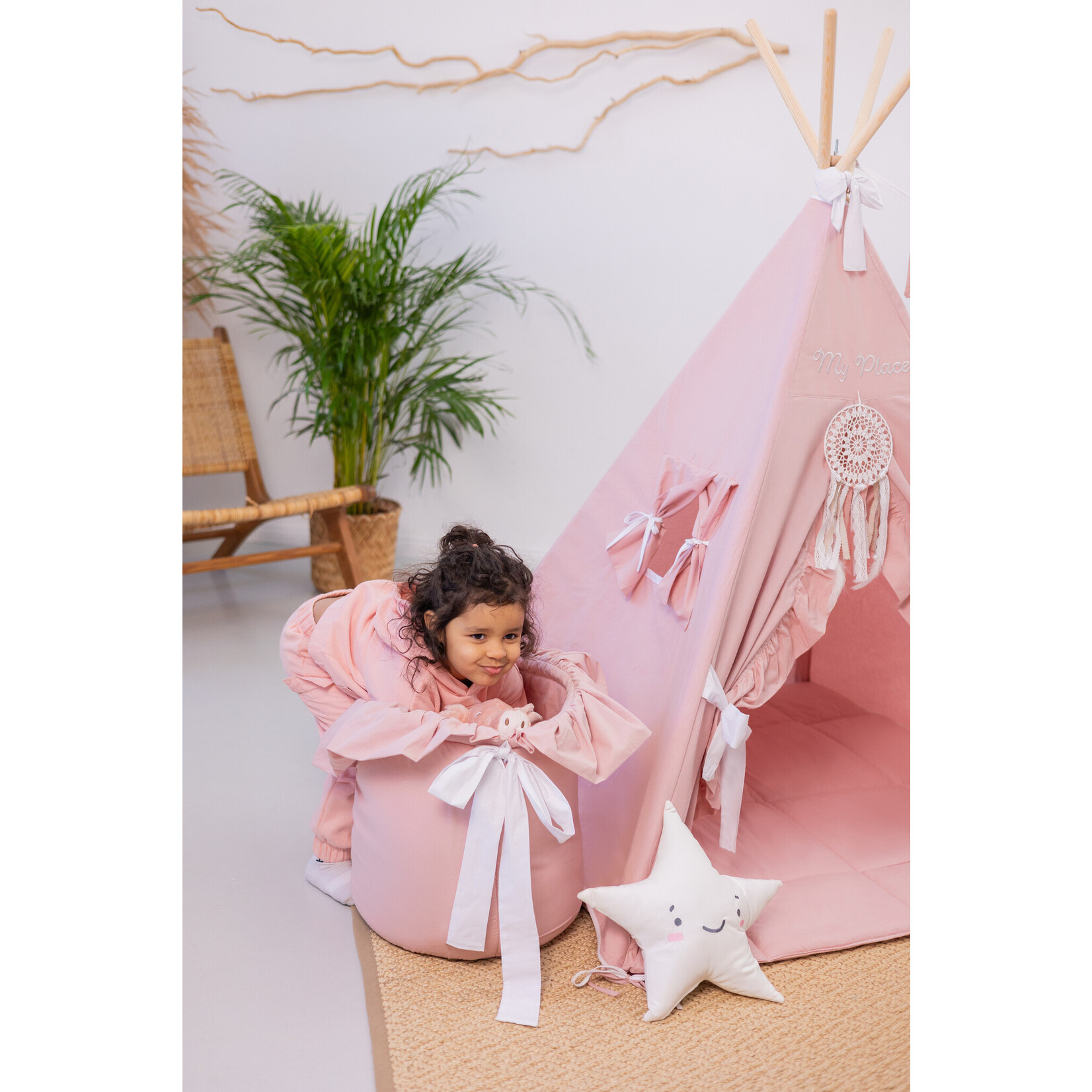 Sowka Set XXL Tipi tent "Ms. Bow" met accessoires