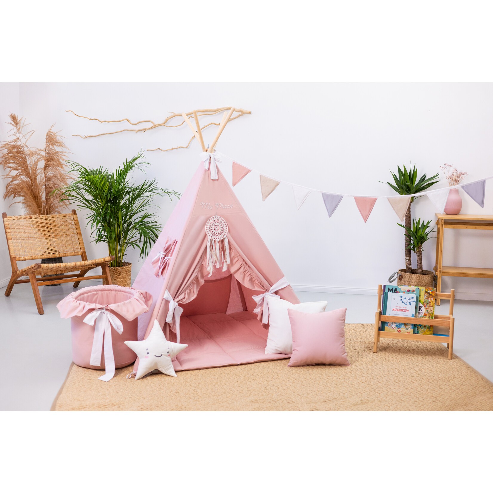 Sowka Set XXL Tipi tent "Ms. Bow" met accessoires