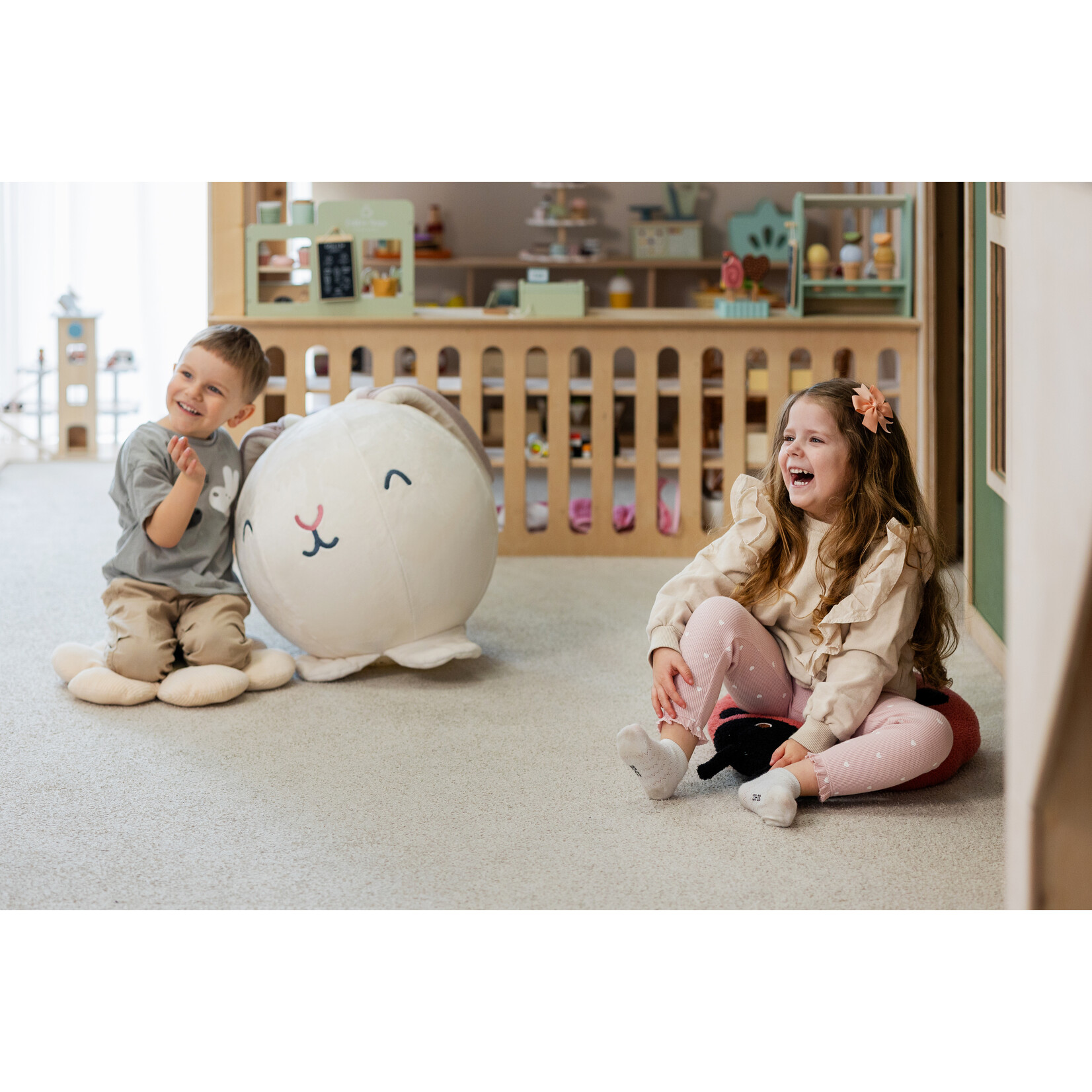 Sowka Springbal konijntje - Bunny - met karamel geur