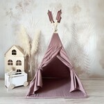 moje. Tipi Tent - Linnen - Marsala