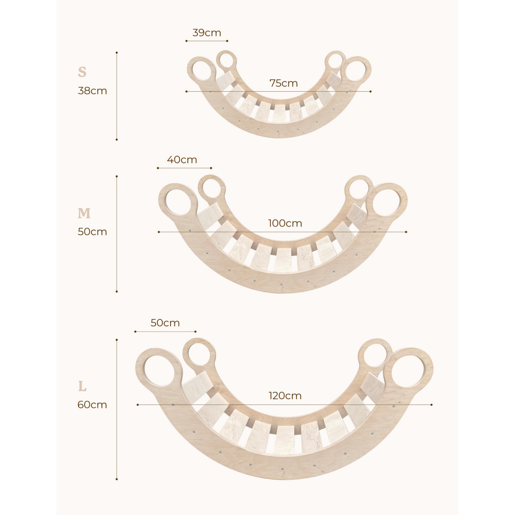 BabyWood Upgrade-set voor houten schommel – Boot & Auto