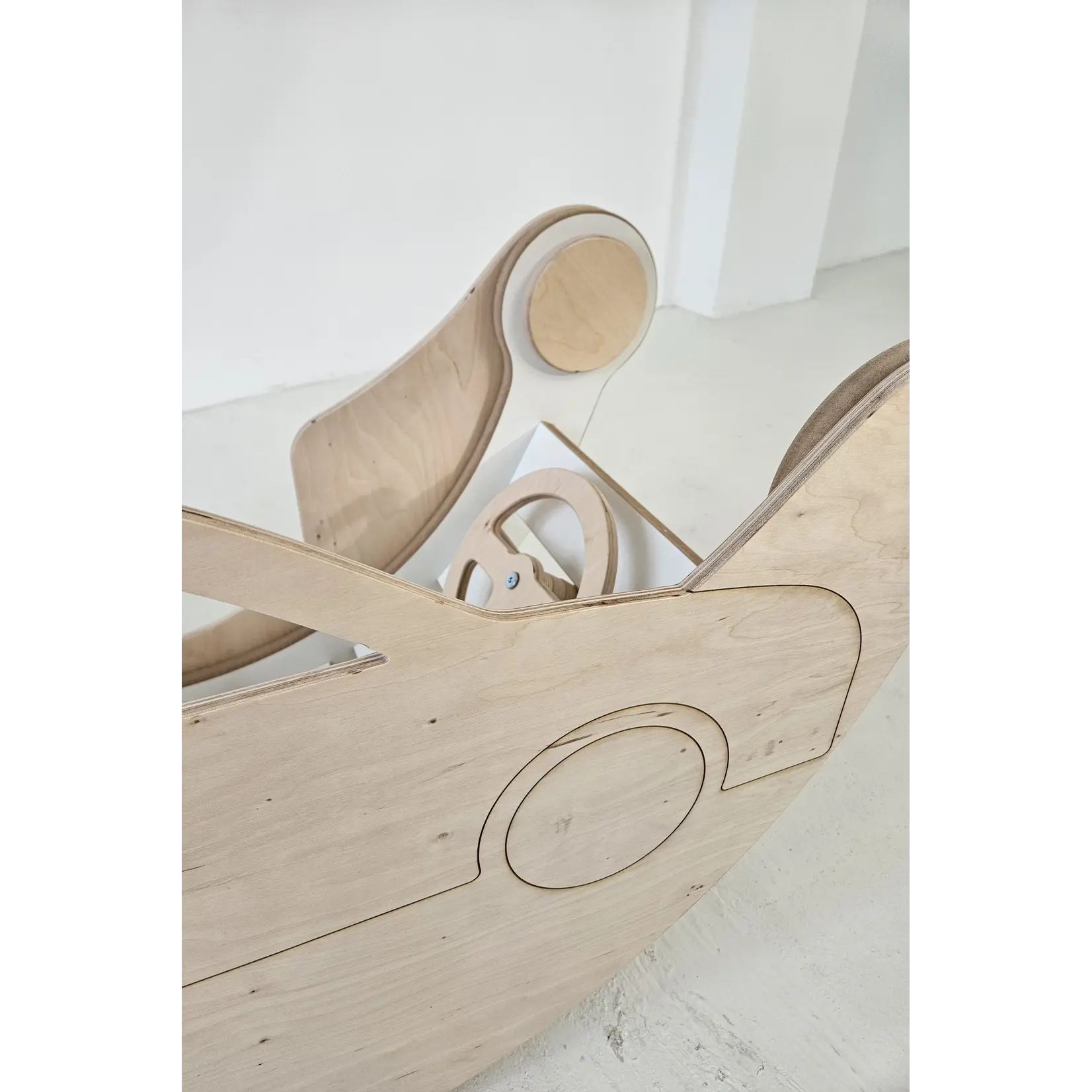 BabyWood Upgrade-set voor houten schommel – Boot & Auto