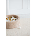 moje. Ballenbad - Teddy - 90x30cm - Beige