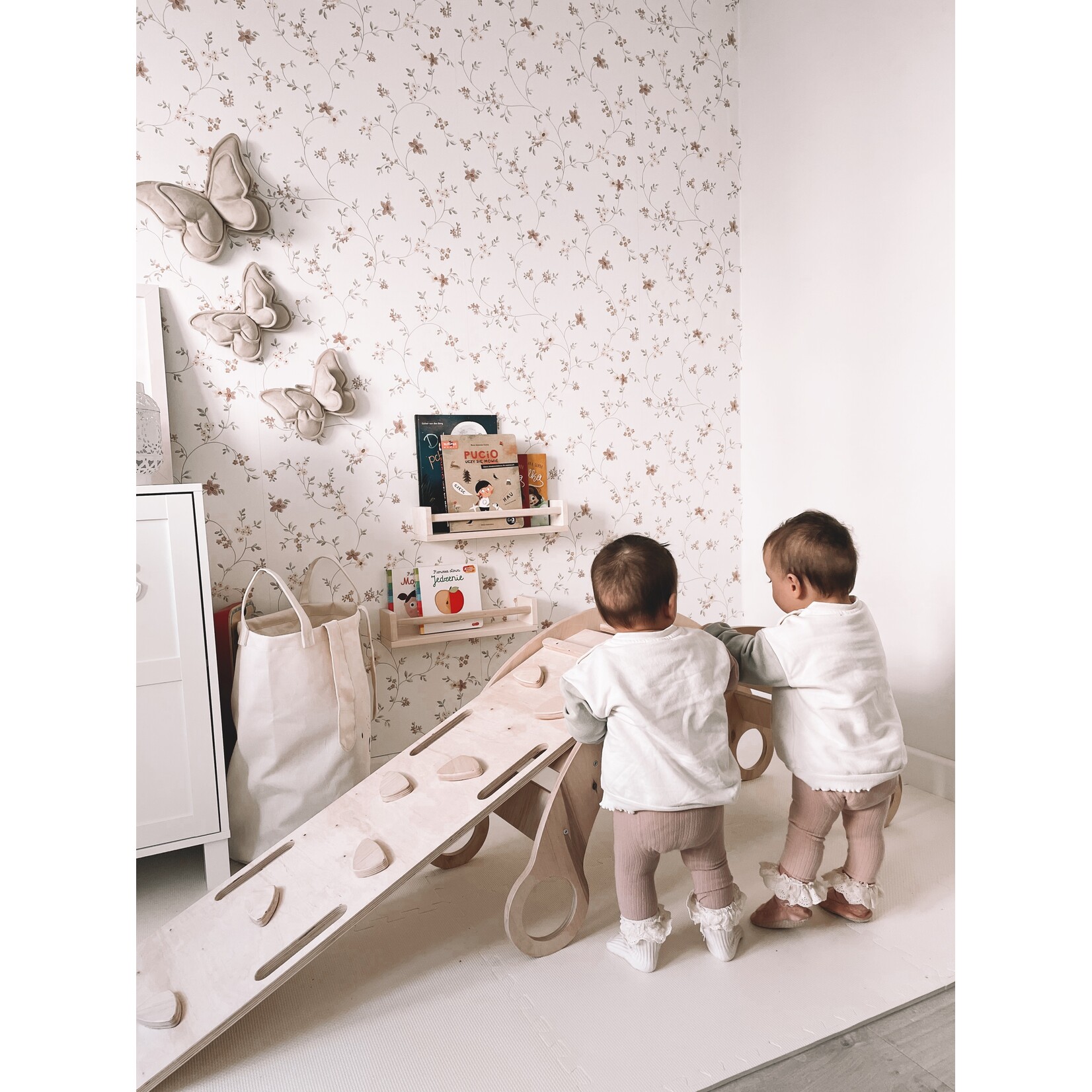 BabyWood Klimplank  voor houten klimboog – Glijbaan & Klimwand