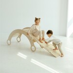 BabyWood Plank voor houten klimboog – Glijbaan & Klimplank